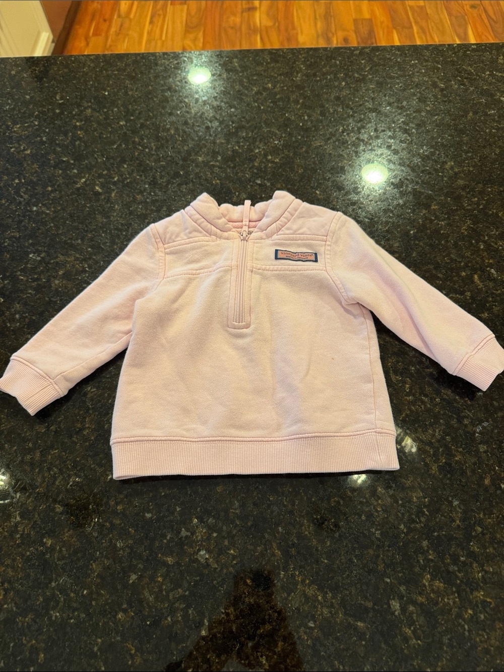 Vineyard Vines Light Pink Half-Zip Hoodie Pullover
